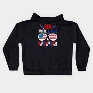 4th Of July Nurse Oncology Crew USA Patriotic Nurses Kids Hoodie